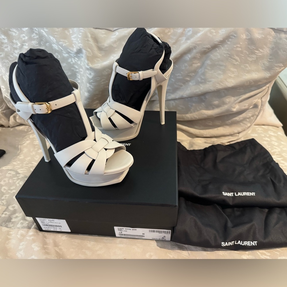 100% Auth. YSL Tribute Heels!